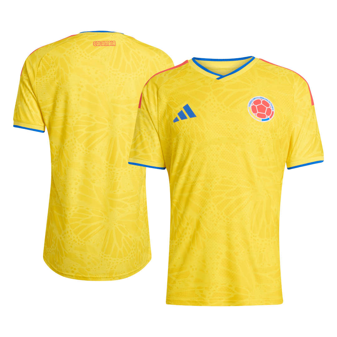 Mens Colombia World Cup Home Jersey 2026 - Player Version (Slim Fit)