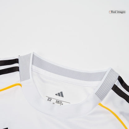 Mens Real Madrid Home Long Sleeve Jersey 2025/26