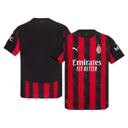 Mens AC Milan Home Jersey 2025/26 - Player Version (Slim Fit)