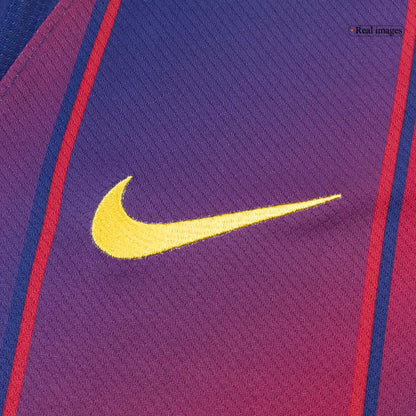 F.DE JONG #21 Mens Barcelona Home Jersey 2025/26 - UCL