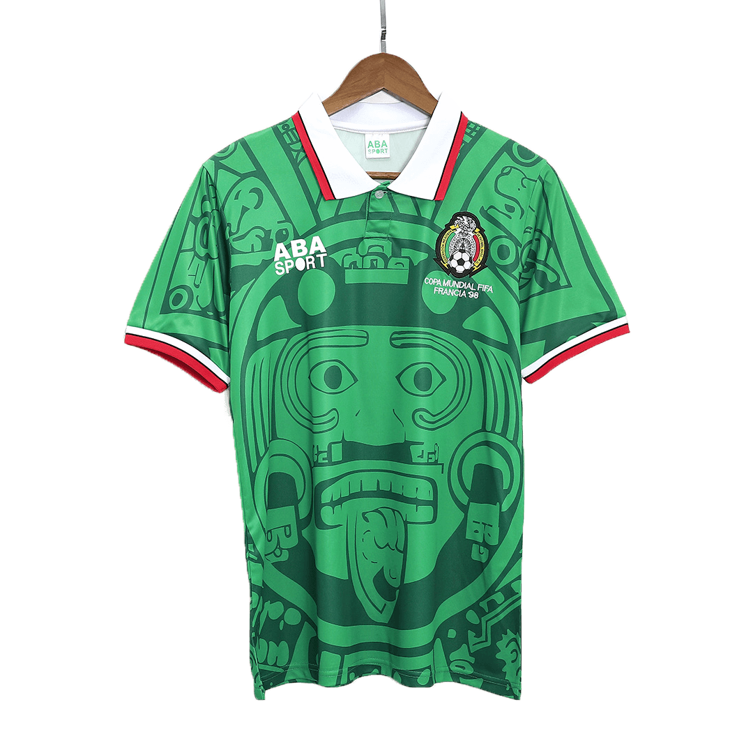 Retro 1998 Mens Mexico Home Jersey