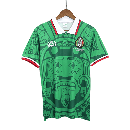 Retro 1998 Mens Mexico Home Jersey