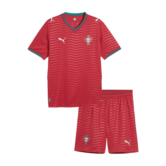 Kids Portugal World Cup Home Kit 2026