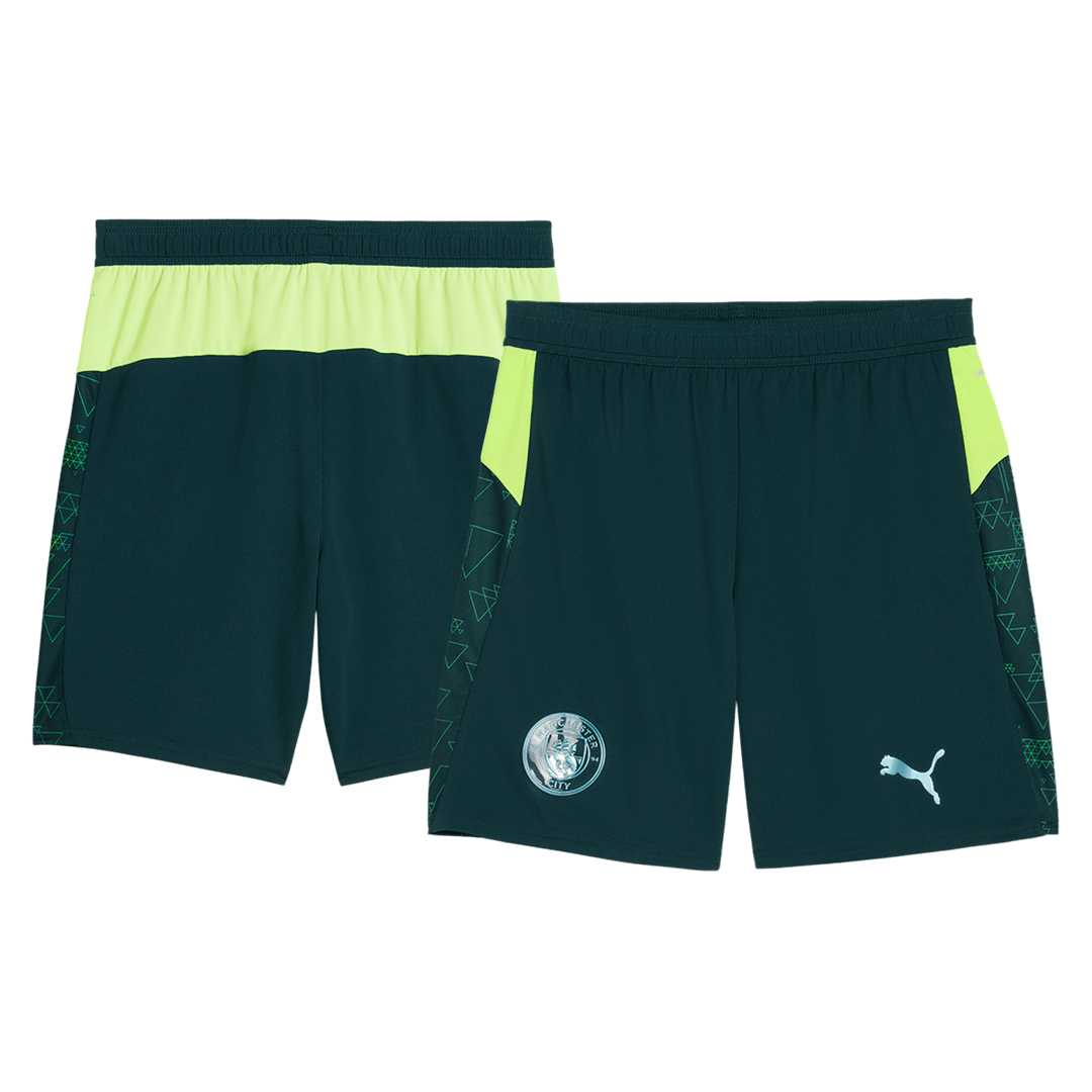 Mens Manchester City Fourth Shorts 2025/26
