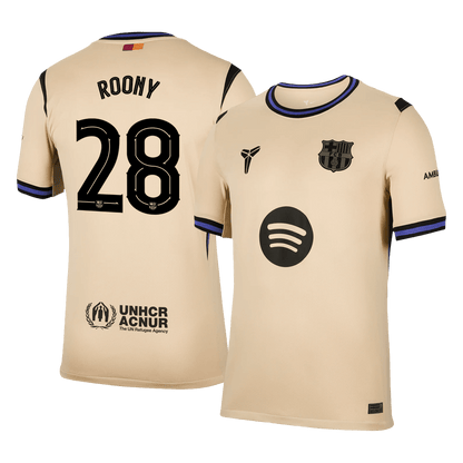 ROONY #28 Mens Barcelona Away Jersey 2025/26