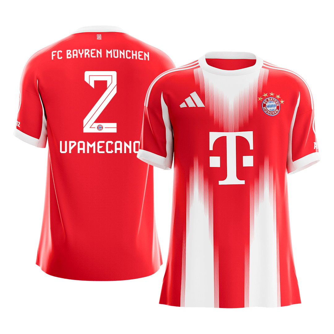 UPAMECANO #2 Mens Bayern Munich Home Jersey 2025/26 [PREMIUM]