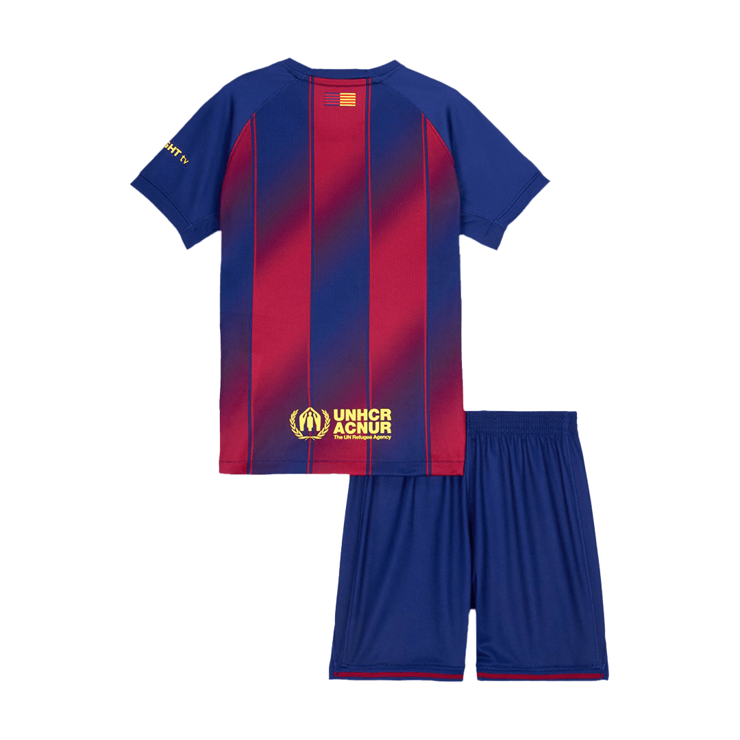 Kids Barcelona Home Kit 2025/26
