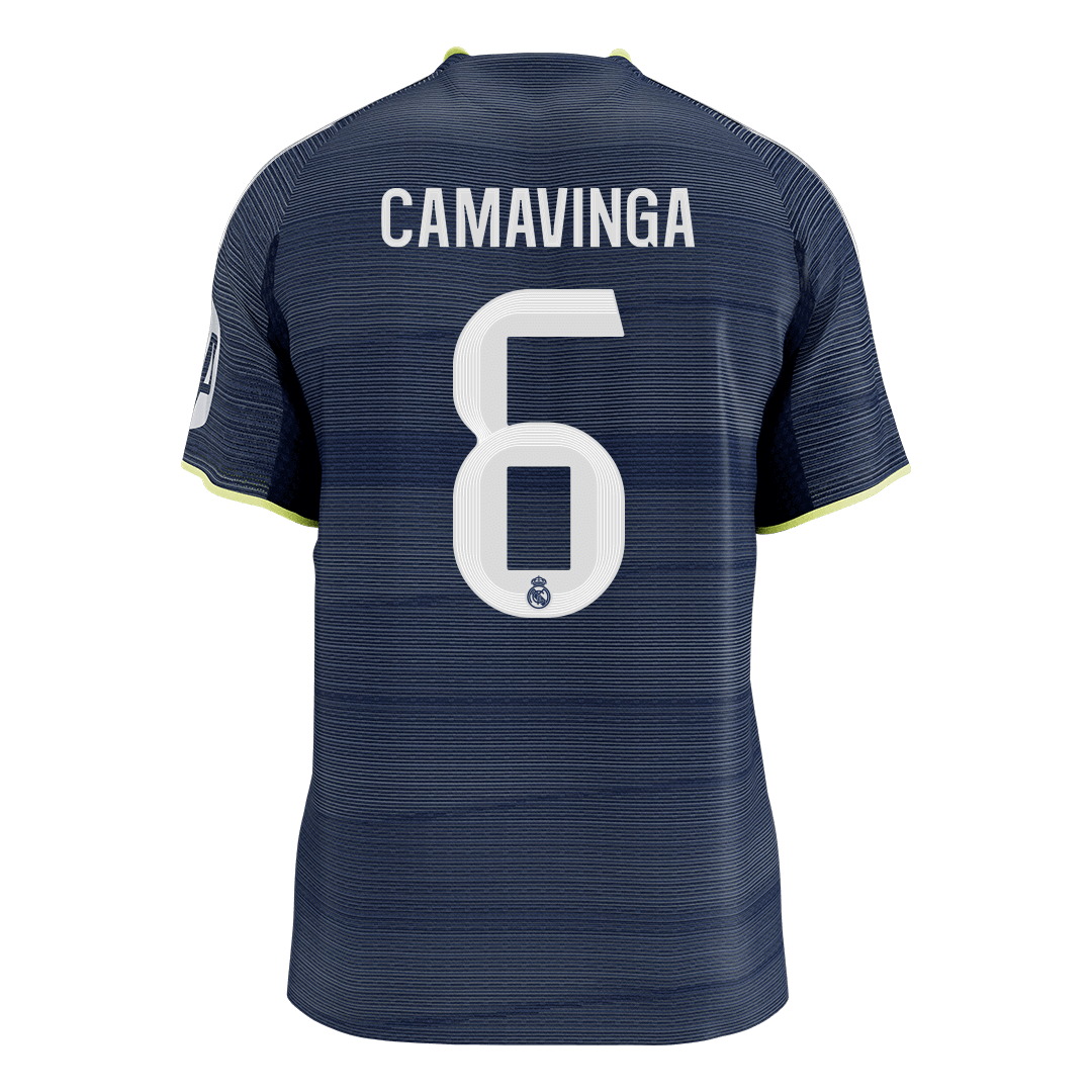 CAMAVINGA #6 Mens Real Madrid Away Jersey 2025/26 - Player Version (Slim Fit) [PREMIUM]