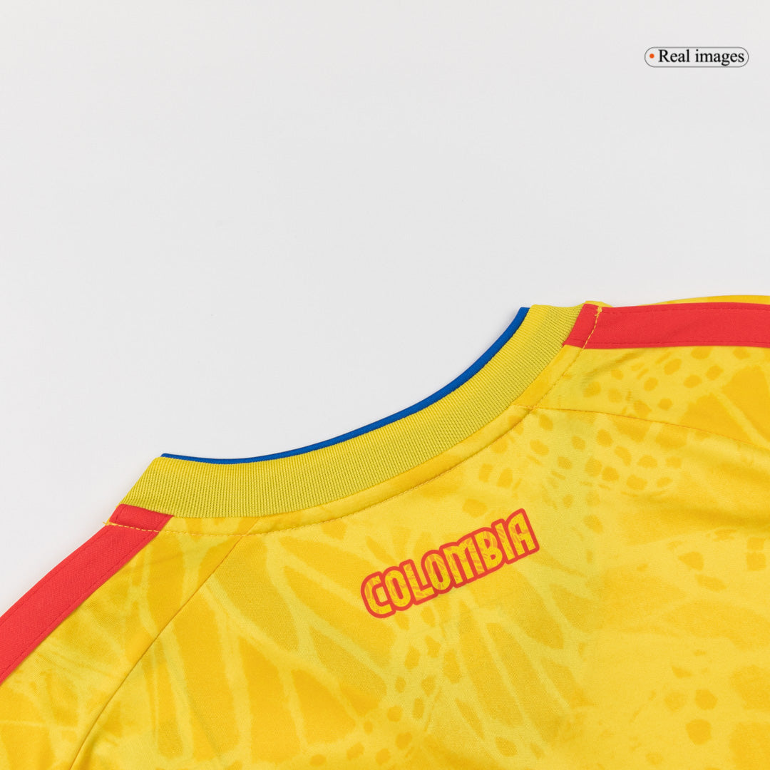 JAMES #10 Mens Colombia World Cup Home Jersey 2026