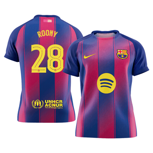 ROONY #28 Mens Barcelona Home Jersey 2025/26 - UCL