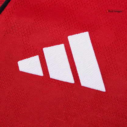 B.FERNANDES #8 Mens Manchester United Home Jersey 2025/26 - Player Version (Slim Fit)