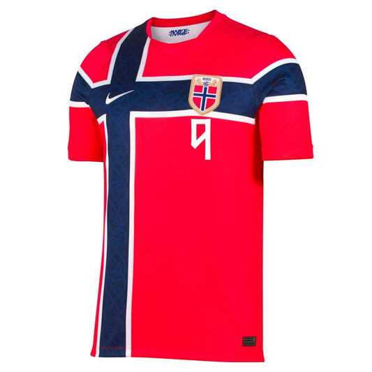 BRAUT HAALAND #9 Mens Norway World Cup Home Jersey 2026