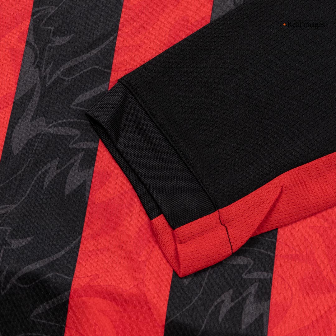 Mens AC Milan Home Long Sleeve Jersey 2025/26
