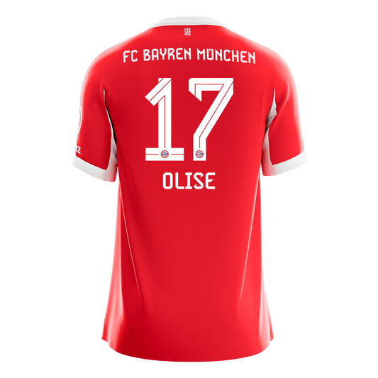 OLISE #17 Mens Bayern Munich Home Jersey 2025/26 [PREMIUM]