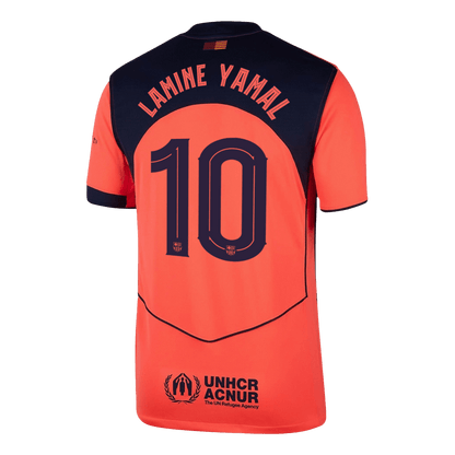 LAMINE YAMAL #10 Mens Barcelona Third Jersey 2025/26 - UCL