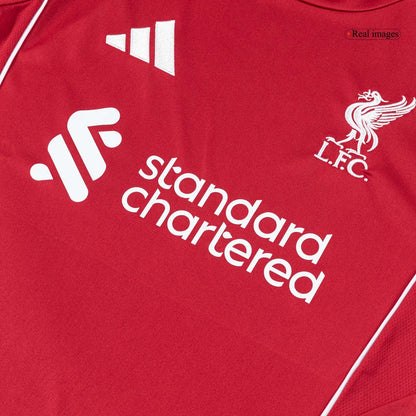 M.SALAH #11 Mens Liverpool Home Jersey 2025/26