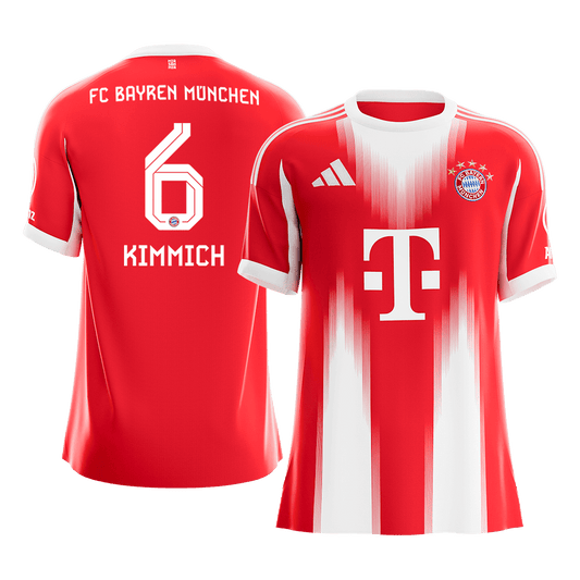 KIMMICH #6 Mens Bayern Munich Home Jersey 2025/26 [PREMIUM]