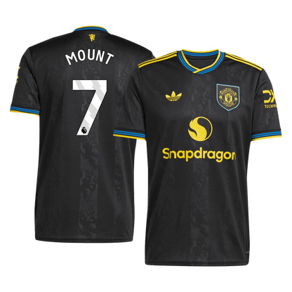 MOUNT #7 Mens Manchester United Third Jersey 2025/26