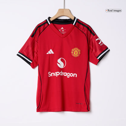 Kids Manchester United Home Kit 2025/26