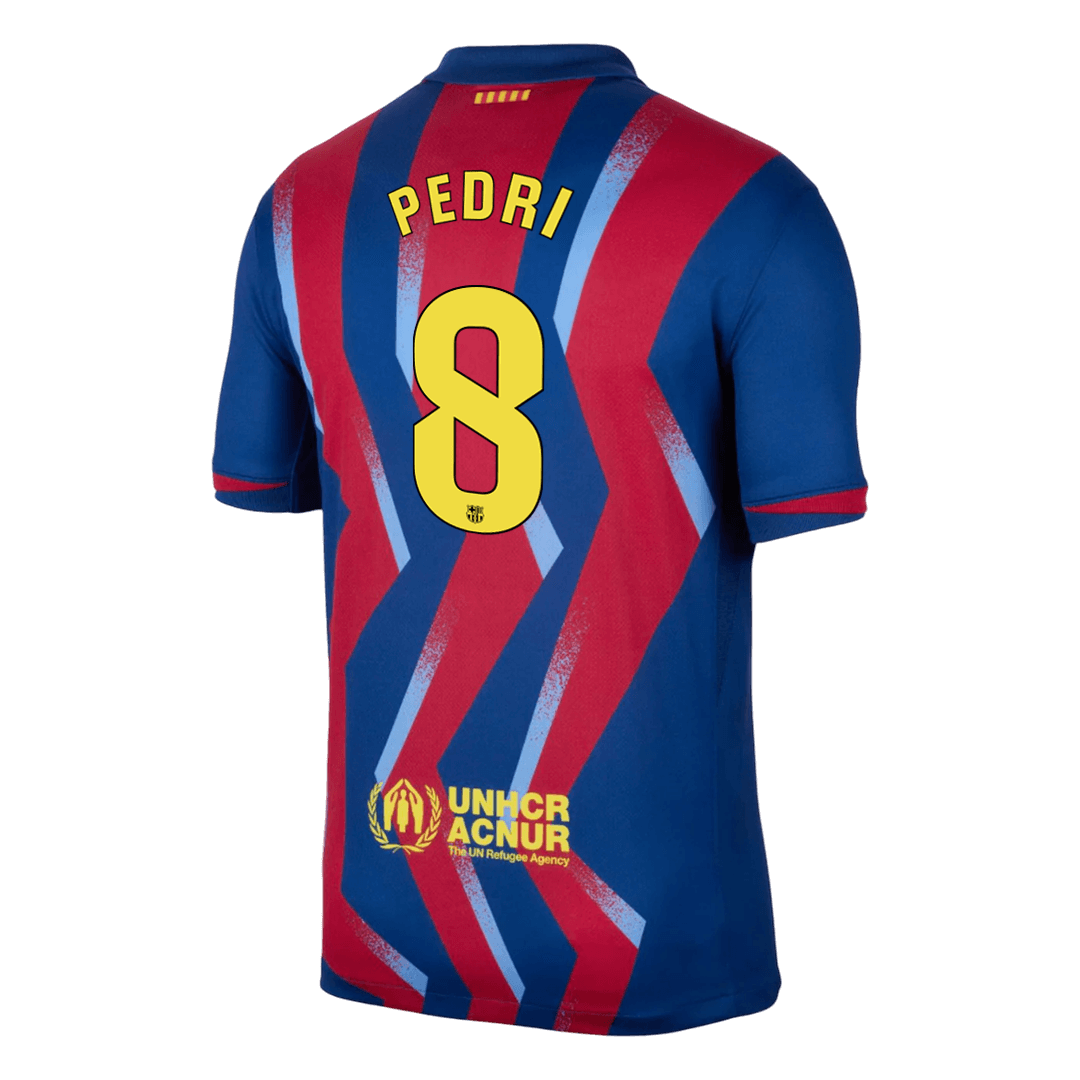 PEDRI #8 Mens Barcelona Fourth Jersey 2025/26