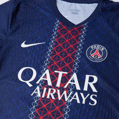 D.DOUÉ #14 Mens PSG Home Jersey 2025/26 - Player Version (Slim Fit)