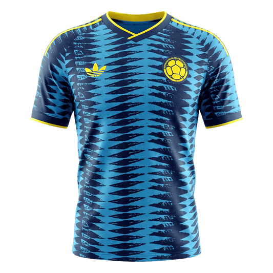 Mens Colombia World Cup Away Jersey 2026 - Player Version (Slim Fit)