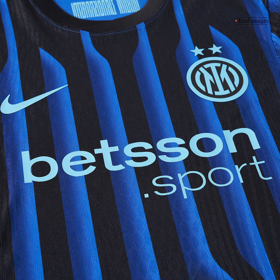 LAUTARO #10 Mens Inter Milan Home Jersey 2025/26 - Player Version (Slim Fit)
