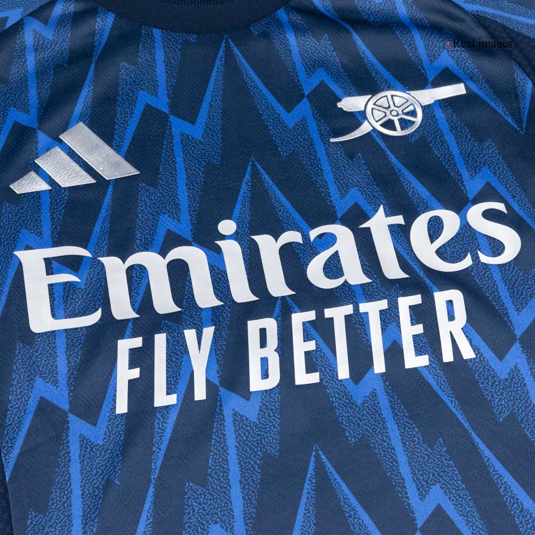 RICE #41 Mens Arsenal Away Jersey 2025/26 - Player Version (Slim Fit)
