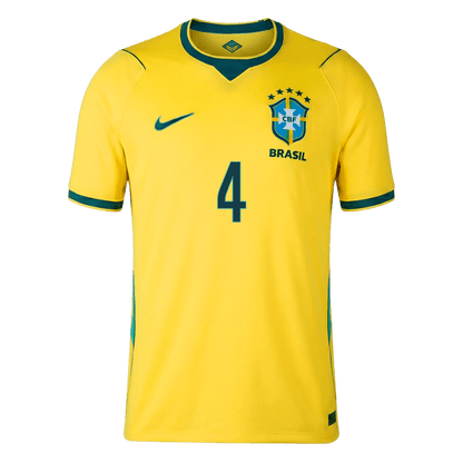 MARQUINHOS #4 Mens Brazil World Cup Home Jersey 2026