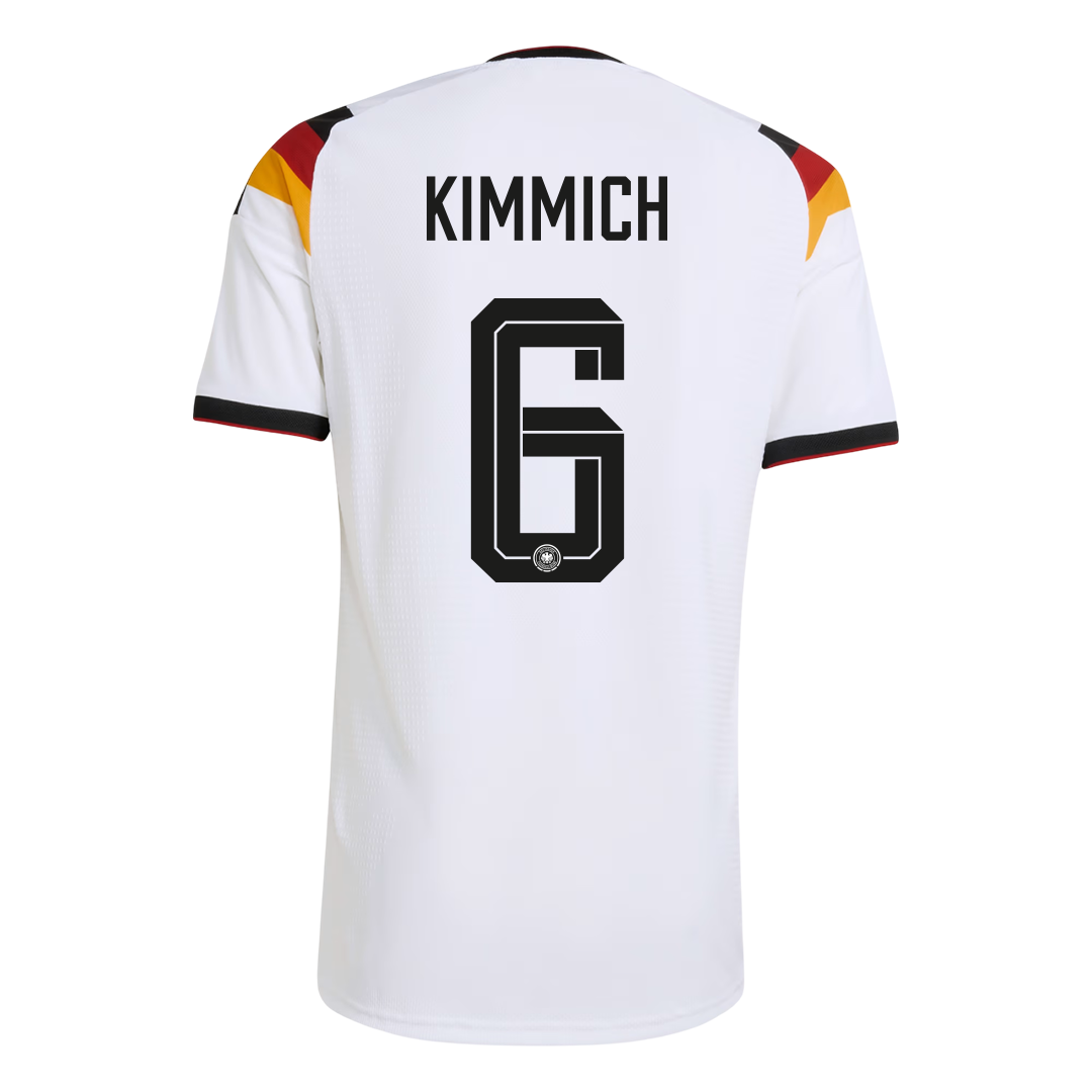 KIMMICH #6 Mens Germany World Cup Home Jersey 2026 - Player Version (Slim Fit)