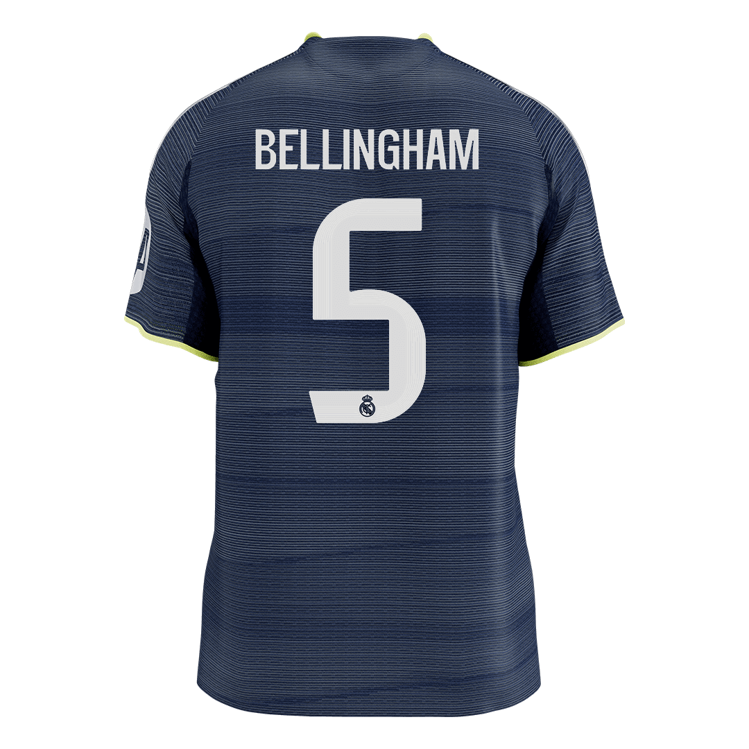 BELLINGHAM #5 Mens Real Madrid Away Jersey 2025/26 - Player Version (Slim Fit) [PREMIUM]