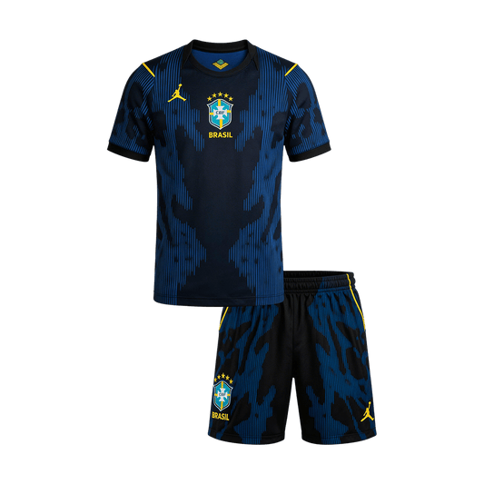 Kids Brazil World Cup Away Kit 2026