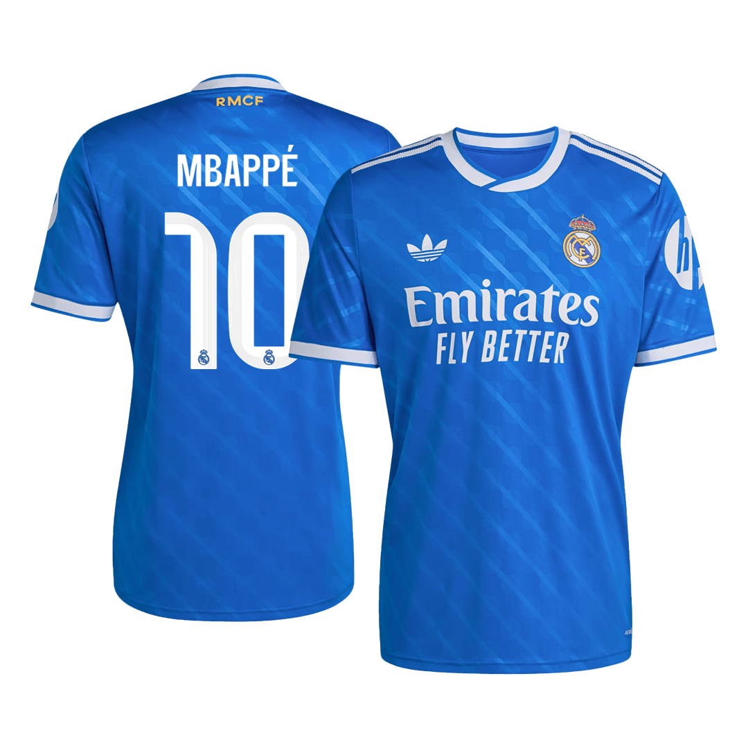 MBAPPÉ #10 Mens Real Madrid Third Jersey 2025/26