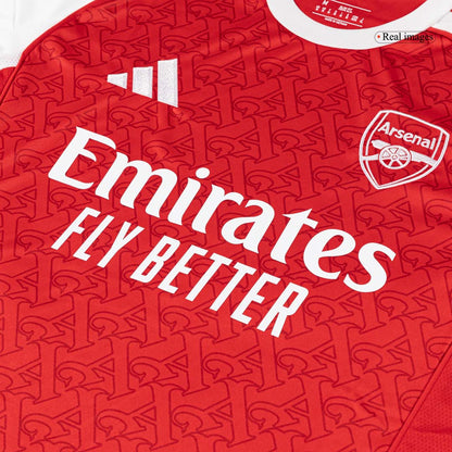 SALIBA #2 Mens Arsenal Home Jersey 2025/26 [PREMIUM]
