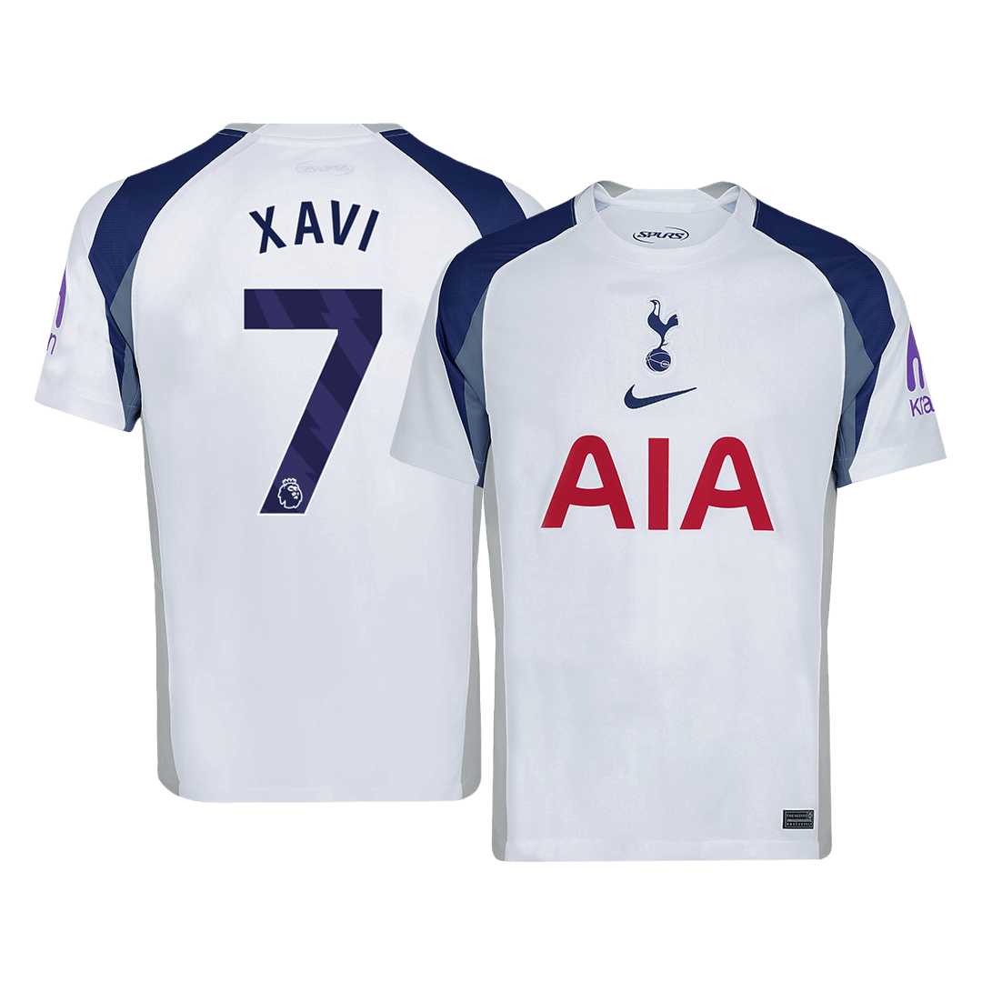 XAVI #7 Mens Tottenham Hotspur Home Jersey 2025/26