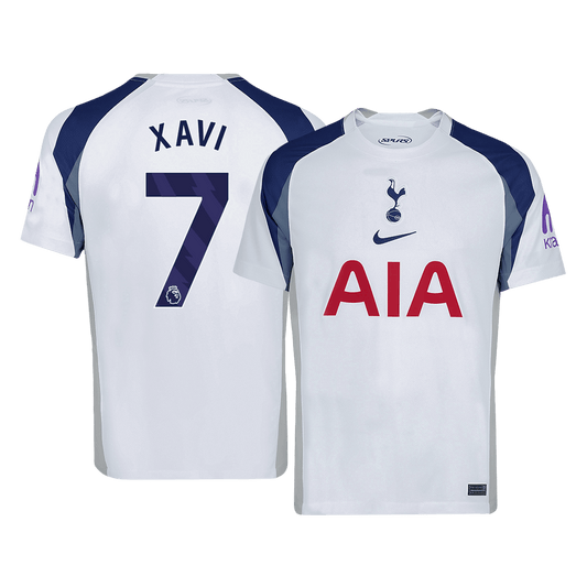 XAVI #7 Mens Tottenham Hotspur Home Jersey 2025/26