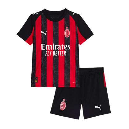 Kids AC Milan Home Kit 2025/26