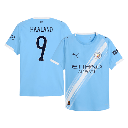 HAALAND #9 Mens Manchester City World Cup Home Jersey 2025/26 - Player Version (Slim Fit)