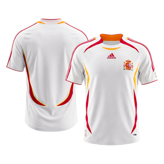 Retro 2006 Mens Spain Away Jersey