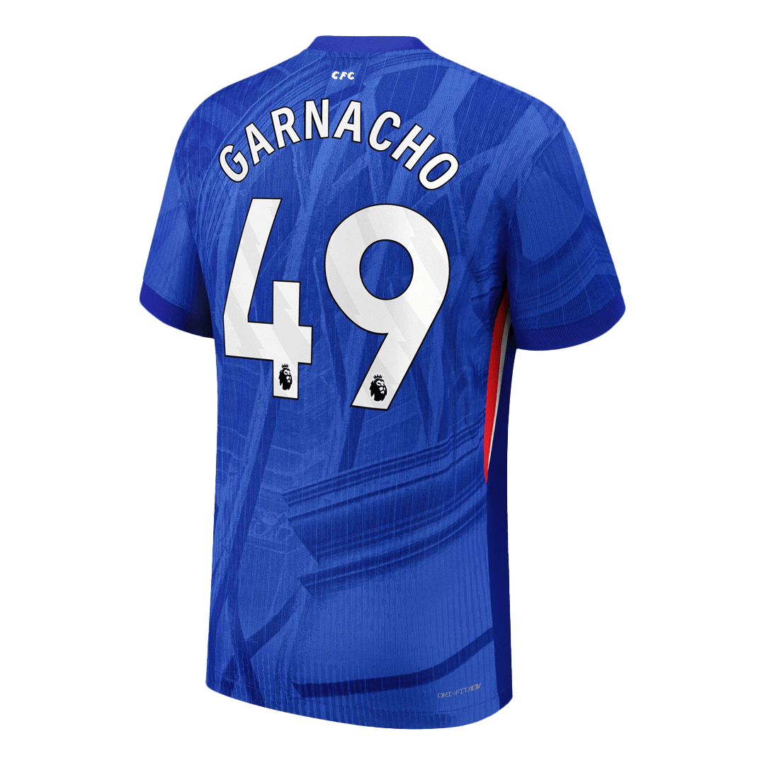 GARNACHO #49 Mens Chelsea Home Jersey 2025/26 - Player Version (Slim Fit)
