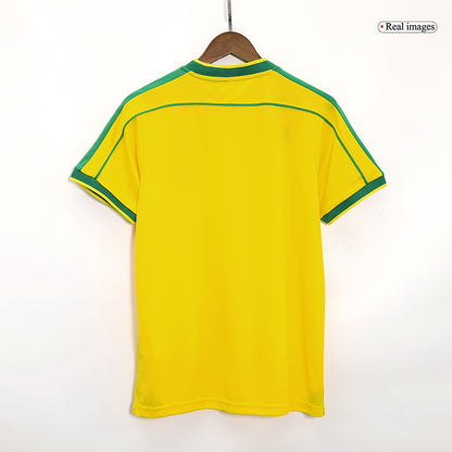 Retro 1998 Mens Brazil Home Jersey