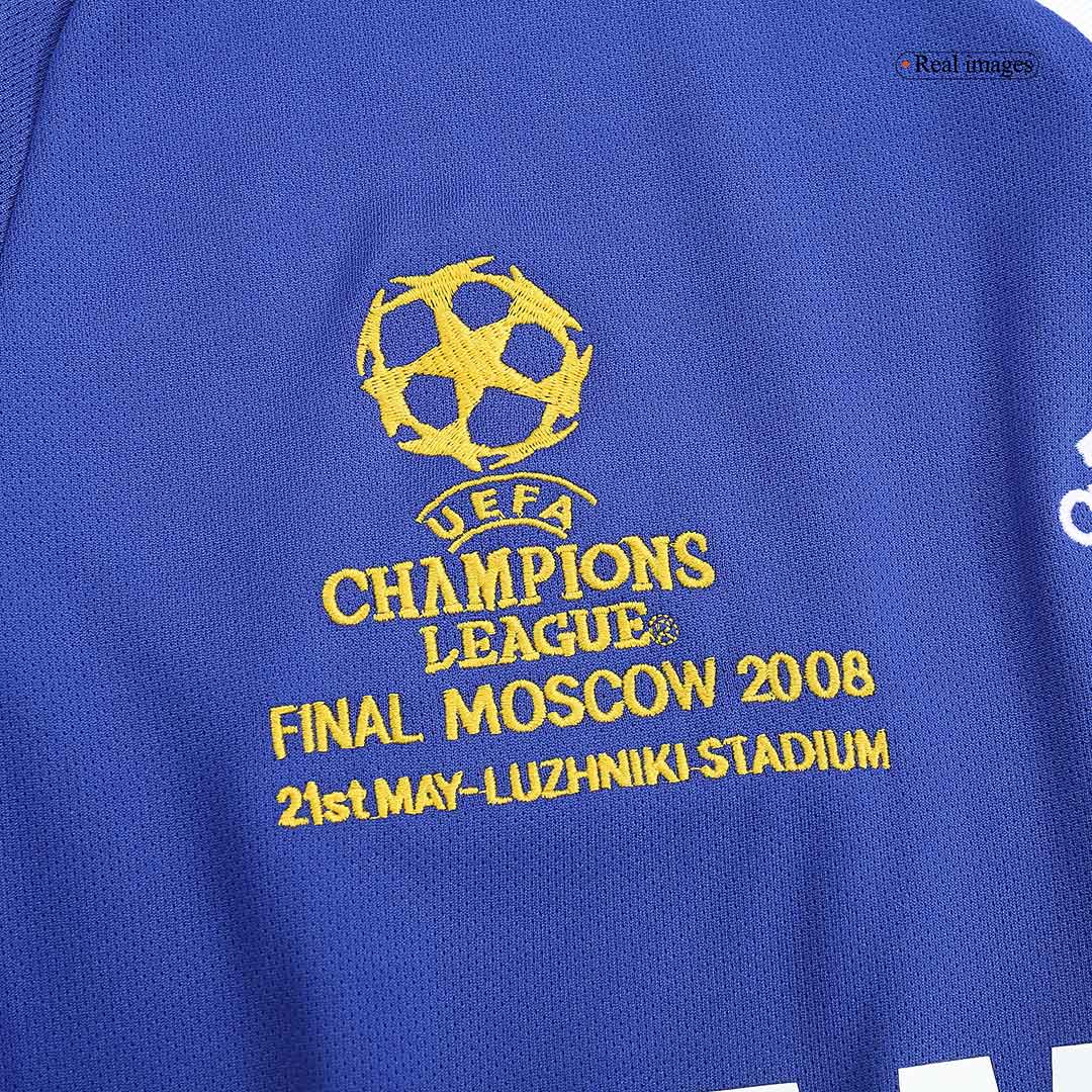 Retro 2008 Mens Chelsea Home Jersey - UCL - UCL Final