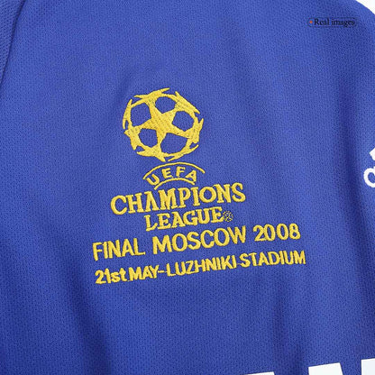 Retro 2008 Mens Chelsea Home Jersey - UCL - UCL Final