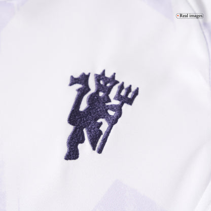 Kids Manchester United Away Full Kit 2025/26