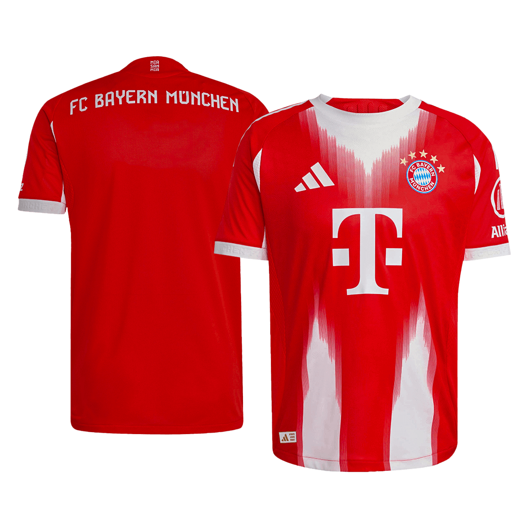 Mens Bayern Munich Home Jersey 2025/26 - Player Version (Slim Fit)