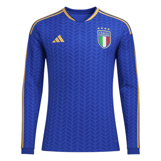 Mens Italy World Cup Home Long Sleeve Jersey 2026