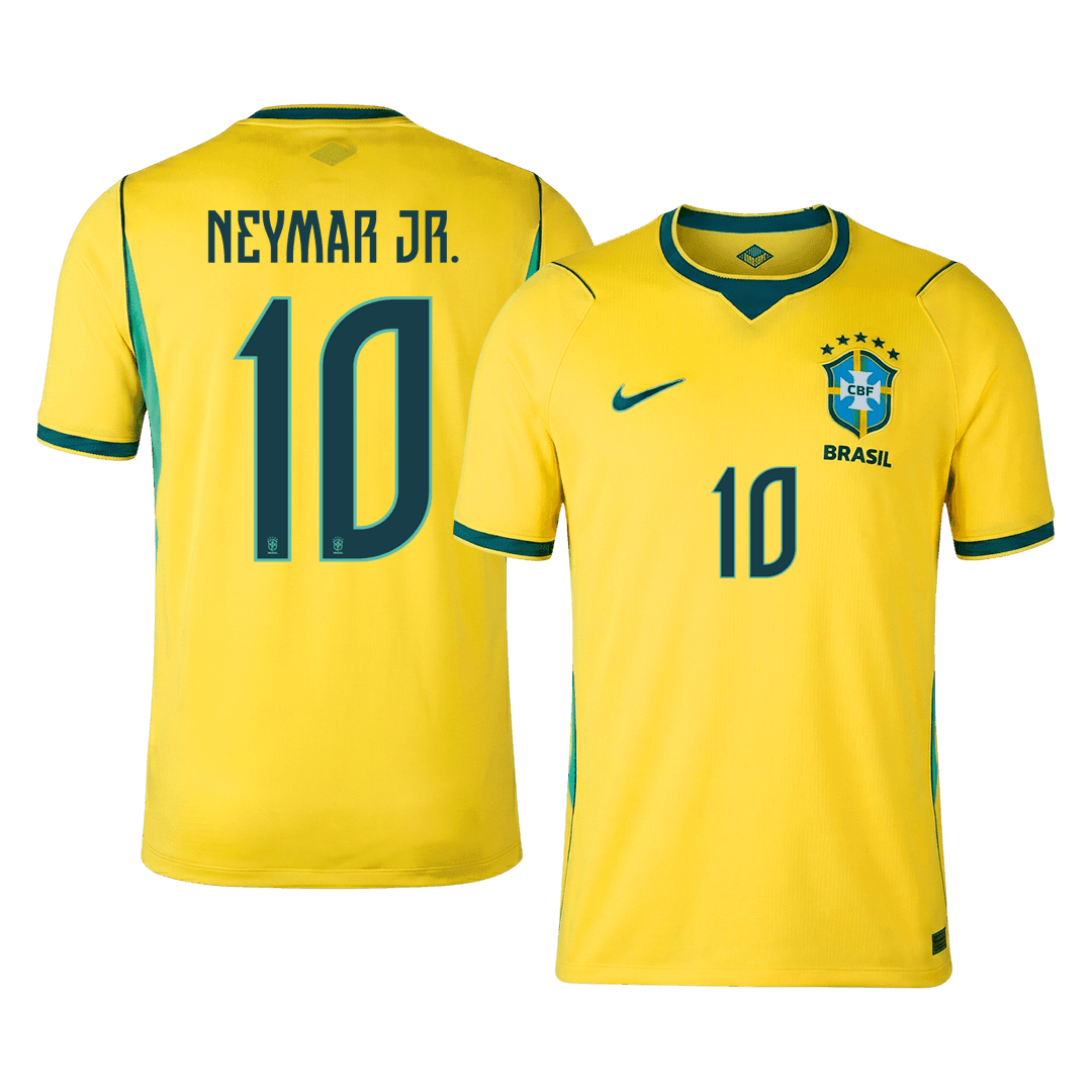 NEYMAR JR. #10 Mens Brazil World Cup Home Jersey 2026