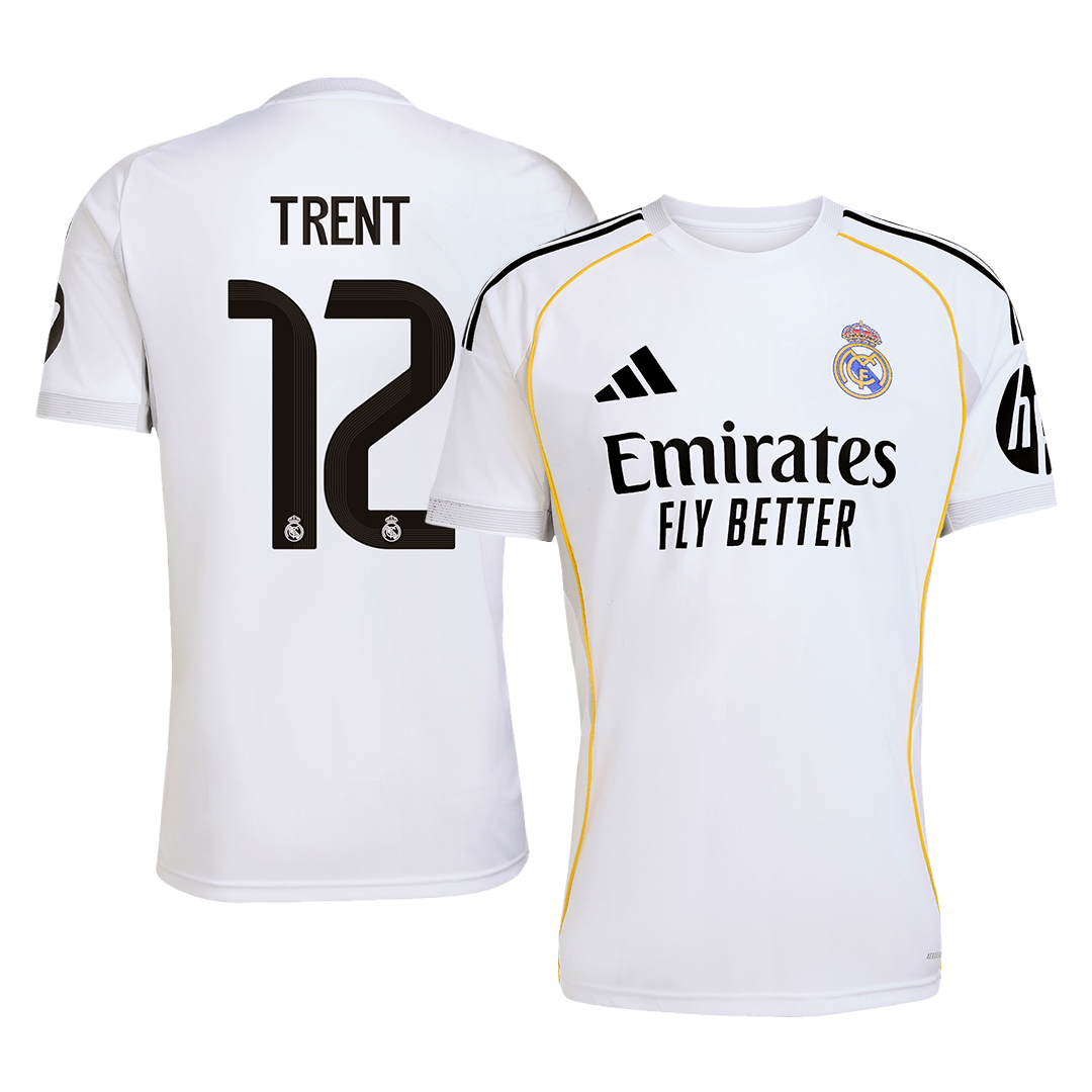 TRENT #12 Mens Real Madrid Home Jersey 2025/26 [PREMIUM]