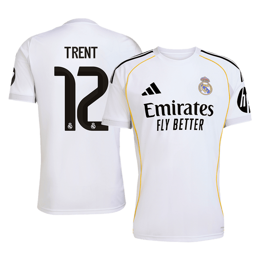 TRENT #12 Mens Real Madrid Home Jersey 2025/26 [PREMIUM]