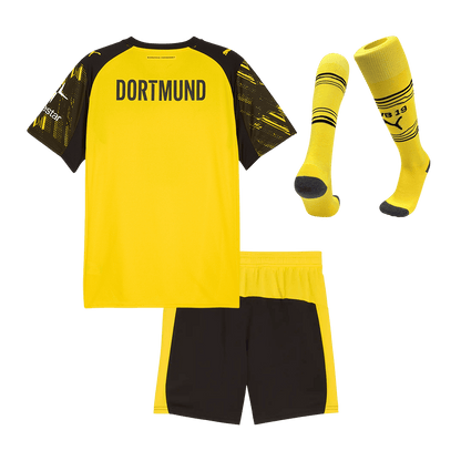 Kids Borussia Dortmund Home Full Kit 2025/26